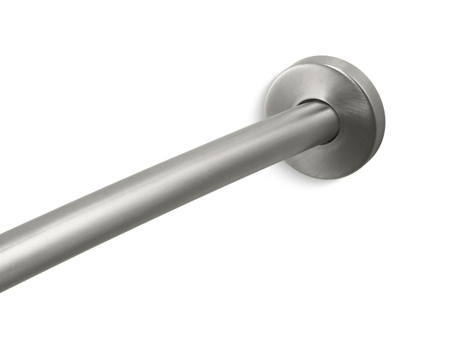 KOHLER K-9351 Expanse Curved shower rod, brushed stainless