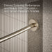 KOHLER K-9351 Expanse Curved shower rod, vibrant brushed bronze - view 5