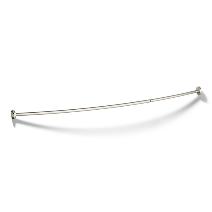 KOHLER K-9351 Expanse Curved shower rod, vibrant polished nickel - view 3