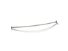 KOHLER K-9351 Expanse Curved shower rod, vibrant titanium