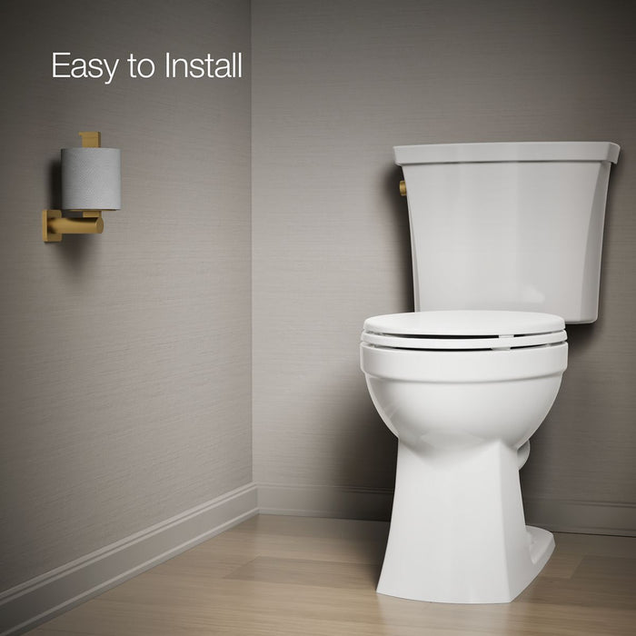 KOHLER K-9385 Kelston Left-hand trip lever, vibrant brushed moderne brass - view 3