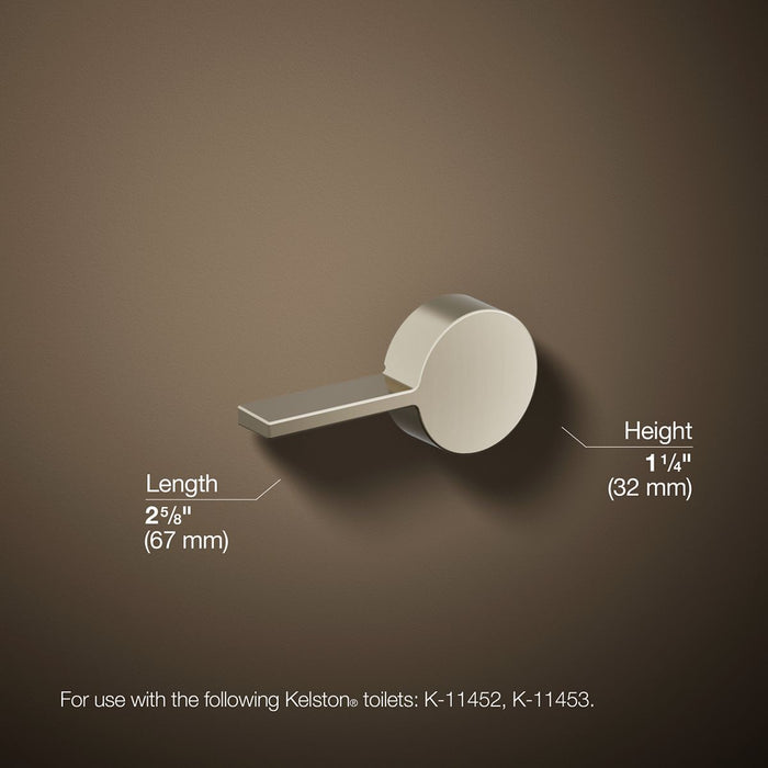 KOHLER K-9385 Kelston Left-hand trip lever, vibrant polished nickel - view 4