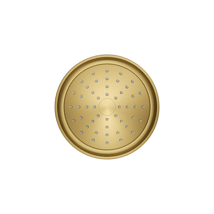 KOHLER K-939-H Purist Single-function showerhead, 1.5 gpm, vibrant brushed moderne brass - view 2