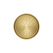 KOHLER K-939-H Purist Single-function showerhead, 1.5 gpm, vibrant brushed moderne brass - view 2