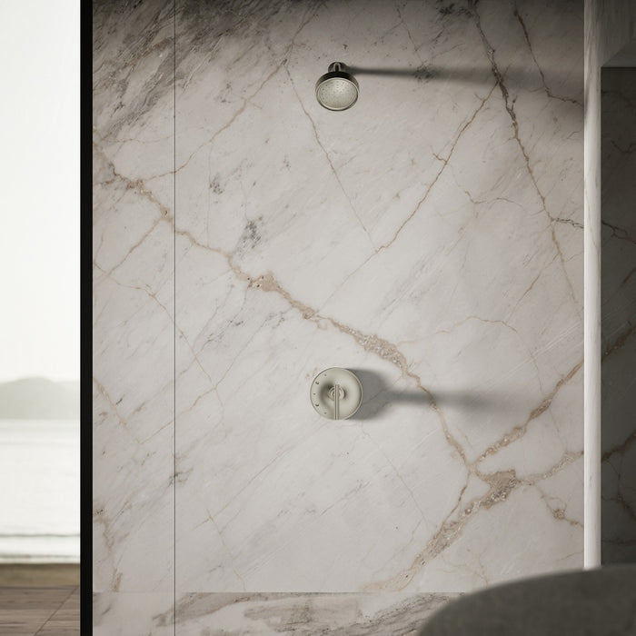 KOHLER K-939-H Purist Single-function showerhead, 1.5 gpm, vibrant brushed nickel - view 5