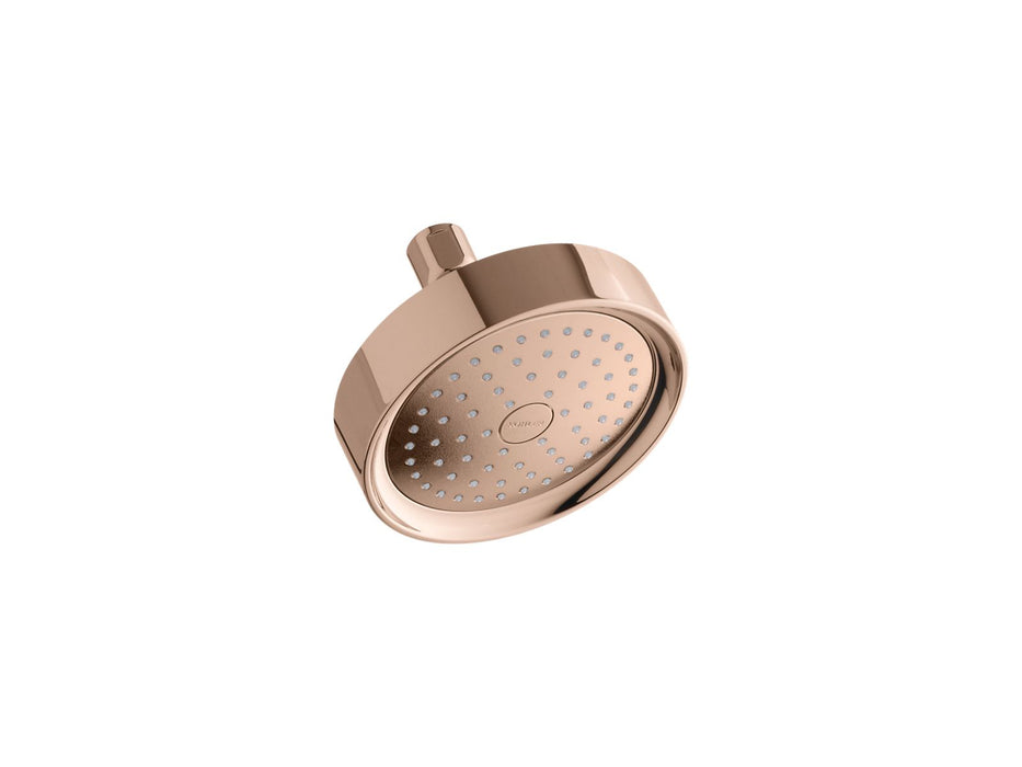 KOHLER K-965-AK Purist Single-function showerhead, 2.5 gpm, vibrant rose gold