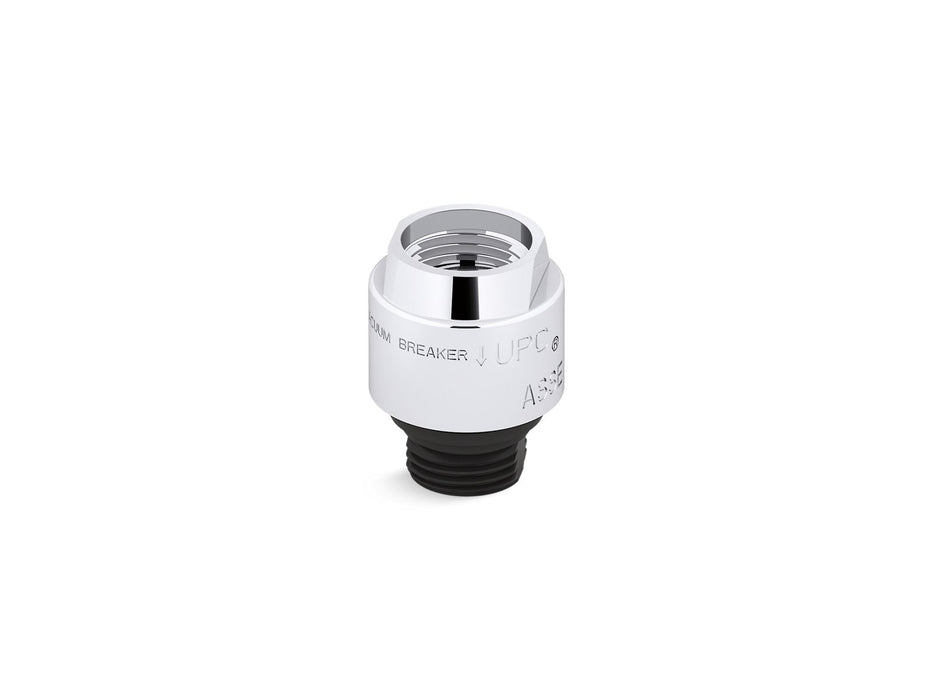 KOHLER K-9660 Persona Vacuum breaker, 1/2" x 1/2", polished chrome