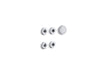 KOHLER K-9694 Flexjet Whirlpool trim kit with four jets, polished chrome