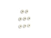 KOHLER K-9698 Flexjet Whirlpool trim kit with eight jets, biscuit
