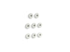 KOHLER K-9698 Flexjet Whirlpool trim kit with eight jets, dune