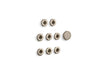 KOHLER K-9698 Flexjet Whirlpool trim kit with eight jets, vibrant brushed bronze