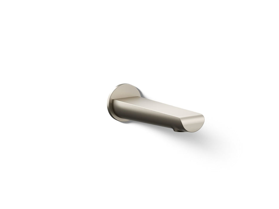 KOHLER K-97021 Avid Wall-mount bath spout, vibrant brushed nickel