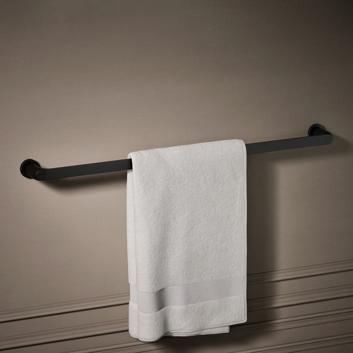 KOHLER K-97027 Avid 30" towel bar, matte black - view 3