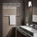 KOHLER K-97027 Avid 30" towel bar, polished chrome - view 4