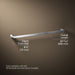 KOHLER K-97027 Avid 30" towel bar, polished chrome - view 5