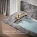 KOHLER K-97070-4 Hint Deck-mount bath faucet with handshower, vibrant brushed moderne brass - view 4