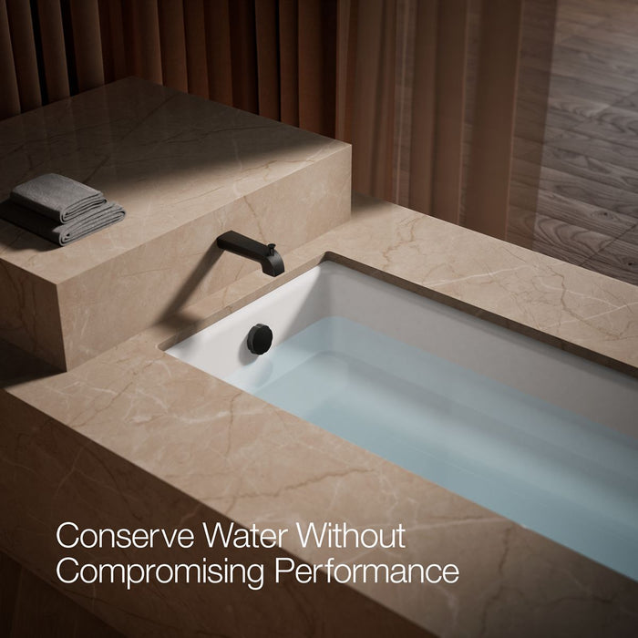 KOHLER K-97089 Pitch Hint Wall-mount diverter bath spout, matte black - view 5