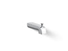 KOHLER K-97089 Pitch Hint Wall-mount diverter bath spout, polished chrome