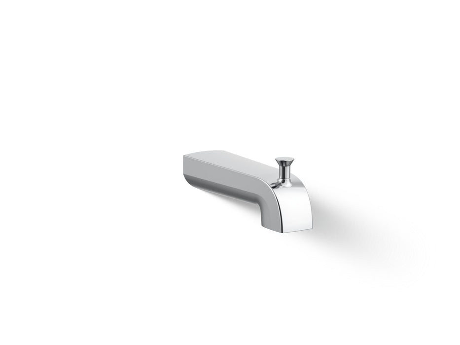 KOHLER K-97089 Pitch Hint Wall-mount diverter bath spout, polished chrome