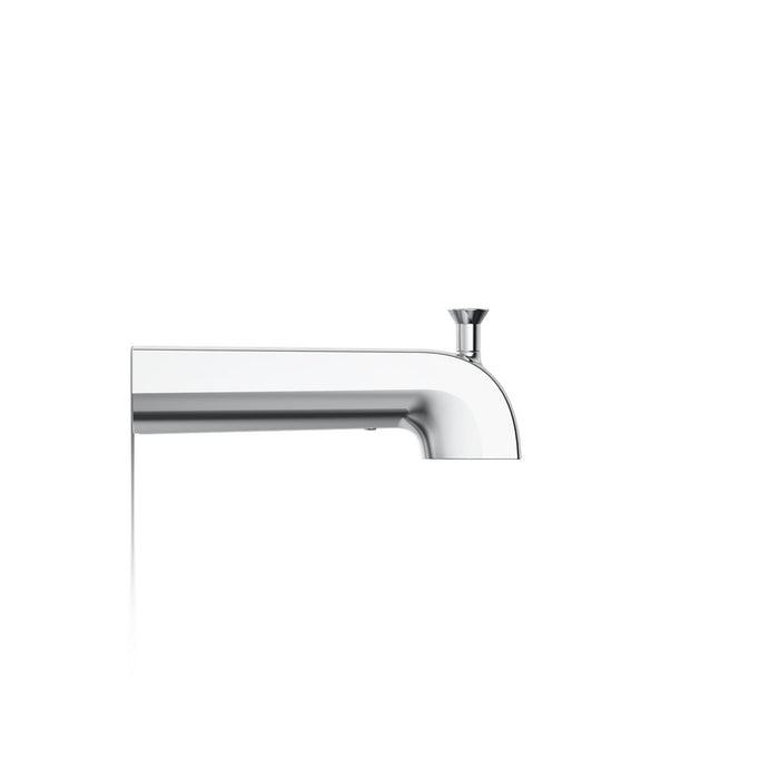 KOHLER K-97089 Pitch Hint Wall-mount diverter bath spout, polished chrome - view 3