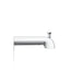 KOHLER K-97089 Pitch Hint Wall-mount diverter bath spout, polished chrome - view 3