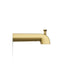 KOHLER K-97089 Pitch Hint Wall-mount diverter bath spout, vibrant brushed moderne brass - view 3