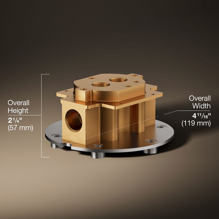KOHLER K-97342 Mounting-block for Avid bath filler, not applicable - view 5
