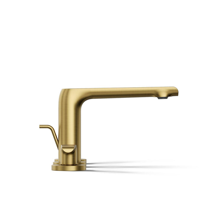 KOHLER K-97352-4K Avid Widespread bathroom sink faucet, 1.0 gpm, vibrant brushed moderne brass - view 3