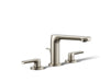 KOHLER K-97352-4K Avid Widespread bathroom sink faucet, 1.0 gpm, vibrant brushed nickel