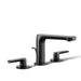 KOHLER K-97352-4N Avid Widespread bathroom sink faucet, 0.5 gpm, matte black - view 4