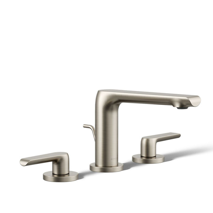 KOHLER K-97352-4N Avid Widespread bathroom sink faucet, 0.5 gpm, vibrant brushed nickel - view 3