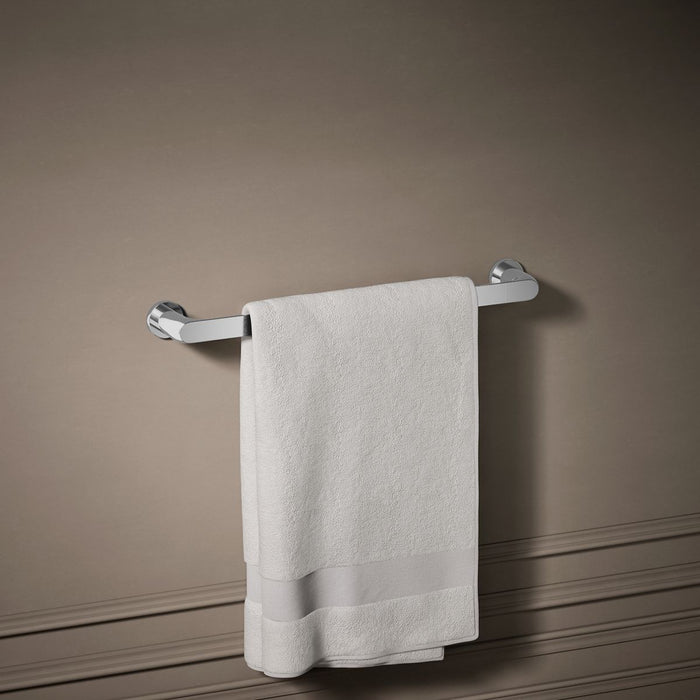KOHLER K-97494 Avid 18" towel bar, polished chrome - view 3