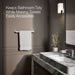 KOHLER K-97494 Avid 18" towel bar, polished chrome - view 4