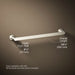 KOHLER K-97494 Avid 18" towel bar, vibrant brushed nickel - view 5