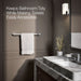KOHLER K-97495 Avid 24" towel bar, polished chrome - view 4