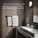KOHLER K-97496 Avid 24" double towel bar, matte black - view 4