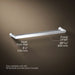 KOHLER K-97496 Avid 24" double towel bar, polished chrome - view 5