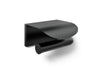 KOHLER K-97503 Avid Covered toilet paper holder, matte black