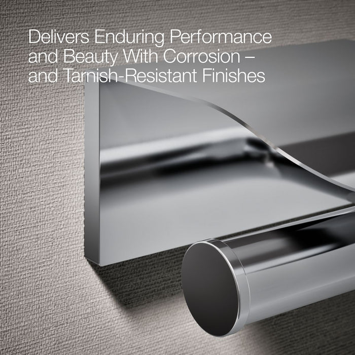 KOHLER K-97503 Avid Covered toilet paper holder, polished chrome - view 5