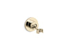 KOHLER K-975 Stillness Adjustable wall-mount holder, vibrant french gold