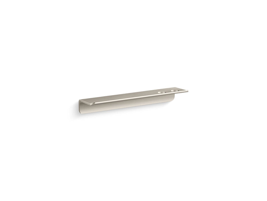 KOHLER K-97622 Choreograph 14" floating shower shelf, anodized brushed nickel