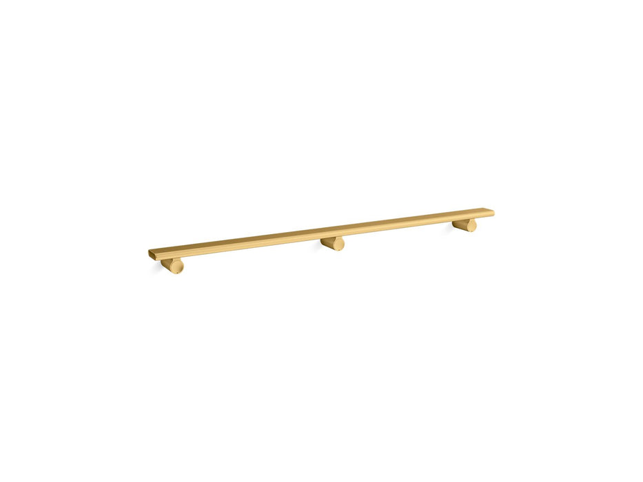 KOHLER K-97626 Choreograph 36" shower barre, vibrant brushed moderne brass