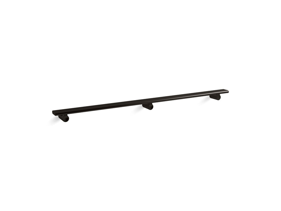 KOHLER K-97627 Choreograph 40" shower barre, anodized dark bronze