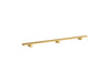 KOHLER K-97627 Choreograph 40" shower barre, vibrant brushed moderne brass