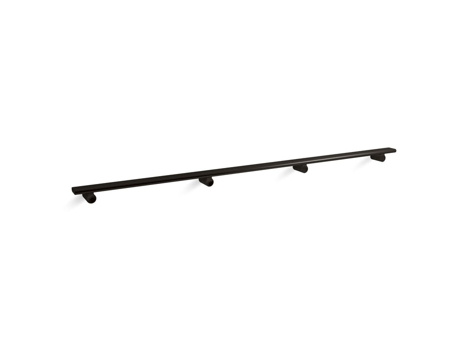 KOHLER K-97628 Choreograph 54" shower barre, anodized dark bronze