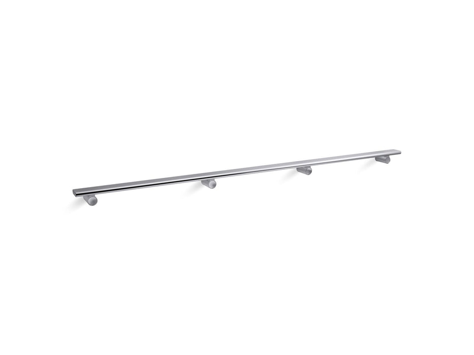 KOHLER K-97628 Choreograph 54" shower barre, bright polished silver