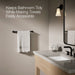 KOHLER K-97878 Kumin 18" towel bar, matte black - view 3