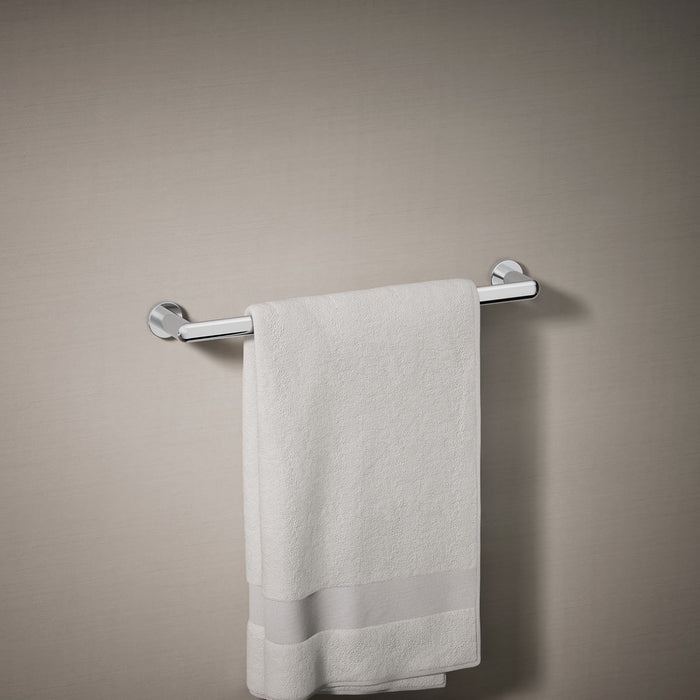 KOHLER K-97878 Kumin 18" towel bar, polished chrome - view 4