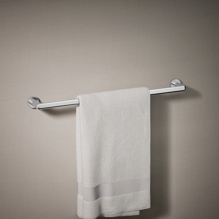 KOHLER K-97882 Kumin 24" towel bar, polished chrome - view 3
