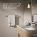 KOHLER K-97882 Kumin 24" towel bar, vibrant brushed nickel - view 4
